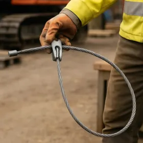 Elingue câble forestier