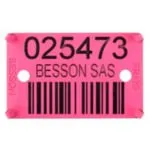 Plaquettes codes-barres