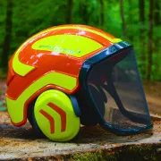 Casque Protos Forest / Orange et Jaune