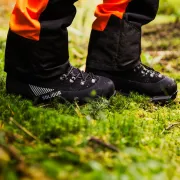 Chaussures anti-coupure Logwood noires, Classe 3 - SOLIDUR