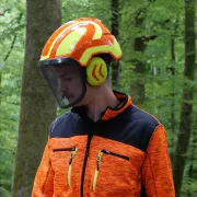 Casque Protos Forest / Orange et Jaune