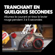 Tronçonneuse électrique CS1500 avec auto affutage, 230V / 2400W - OREGON