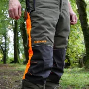 Pantalon anticoupure VERT KAKI Samourai SIP PROTECTION