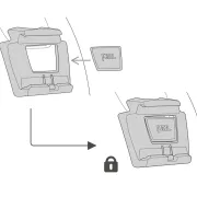 Platine Slot Adapt PETZL pour Frontale