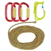 Mousquetons et corde du kit essentiel COURANT