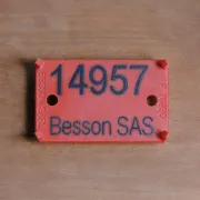 1 numéro + 1 ligne de texte (les 1000 pièces) - FABLAS