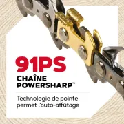 Tronçonneuse électrique CS1500 avec auto affutage, 230V / 2400W - OREGON