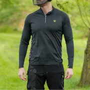 T-shirt à manches longues Performance, Noir - ARBORTEC