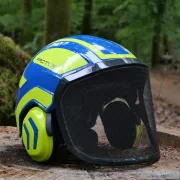 Casque Protos Forest / Bleu et Jaune