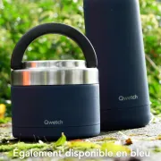 Boite Repas Isotherme 650mL, Inox - QWETCH