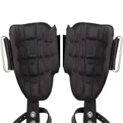 Griffes DISTEL carbone - Sangles cuir - Pointes courtes