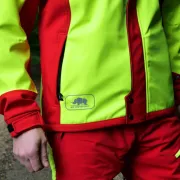 Veste Fuyu - Jaune Fluo & Rouge