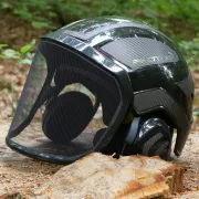 Casque Protos Forest / Black & Carbone - [SPECIAL]
