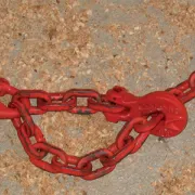 Anneau fendu pour chaine Ø 8 - Grade 80