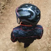 Casque Protos Forest / Black & Carbone - [SPECIAL]