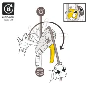 Descendeur auto-freinant, I'D S - PETZL [SUR COMMANDE]