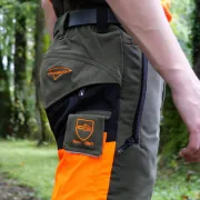 Pantalon anticoupure VERT KAKI Samourai SIP PROTECTION