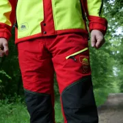 Pantalon Classe 1 Ninja SIP PROTECTION Rouge