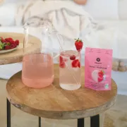 Pastilles Solid Drinks Bio, Fraise & Framboise (x12) - QWETCH