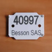1 numéro + 1 ligne de texte (les 1000 pièces) - FABLAS