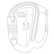 Mousqueton FREINO Z TRIACT-LOCK - PETZL