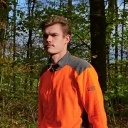 Polaire gaufrée COB, orange - SOLIDUR