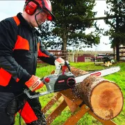 Tronçonneuse électrique CS1500 avec auto affutage, 230V / 2400W - OREGON