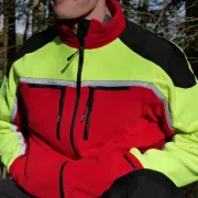 Veste Polaire Jobby PFANNER - Rouge &