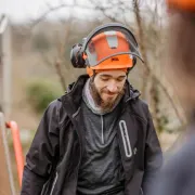 Veste de travail Caiman Softshell, Noir - ARBORTEC