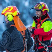 BT COM Protos Integral Bluetooth Radio - Jaune Fluo