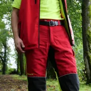 Pantalon anticoupure ROUGE Samourai SIP PROTECTION