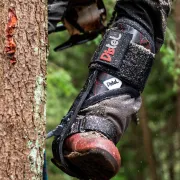 Griffes en carbone avec sangles velcro, pointes courtes - DISTEL