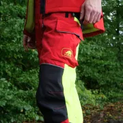 Pantalon Anti Coupure Samourai SIP PROTECTION - Rouge - XS - [SUR COMMANDE]