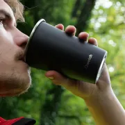 Gobelet de 470mL, Noir Mat - QWETCH