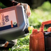 Jerrican double 5L/2.5L HUSQVARNA avec porte outils