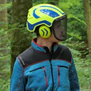 Casque Protos Forest / Néon & Bleu