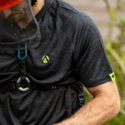 T-shirt manches courtes performance ARBORTEC Noir