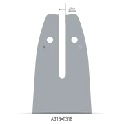 Guide Double Guard OREGON - .3.8"LP - 1.3 - 49E