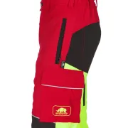 Pantalon Anti Coupure Samourai SIP PROTECTION - Rouge - XS - [SUR COMMANDE]