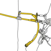 Longe Armée Microflip PETZL - 2,5/4,0/5,5 M