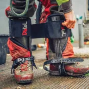 Griffes en carbone avec sangles velcro, pointes courtes - DISTEL