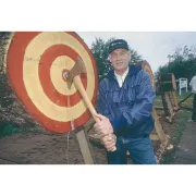 Hache Double Gransfors 80 cm