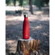 Bouteille isotherme Qwetch Matt Rouge cardinal 1000 ML