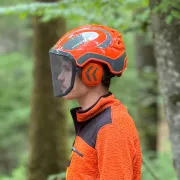 Casque Protos Forest / Orange et Gris